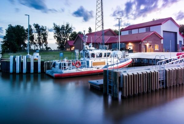 Dock at USCG Station Fairport